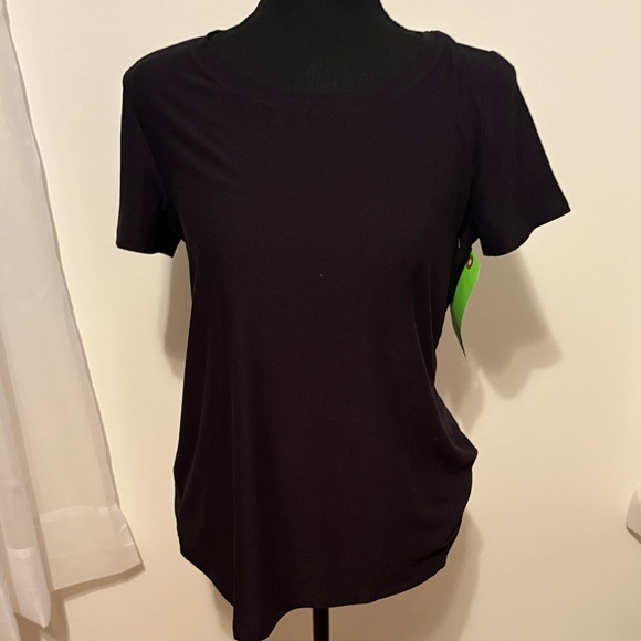 NWT Planet Gold Soft Black T-Shirt - Picture 1 of 6